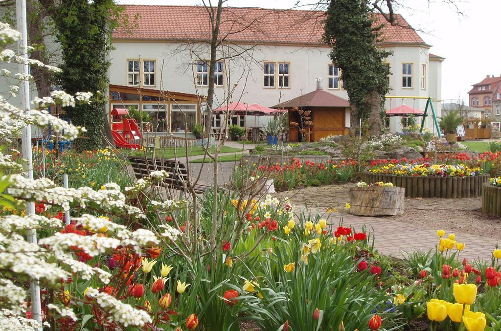 Hotel Weidenmuhle Mühlhausen Eksteriør bilde